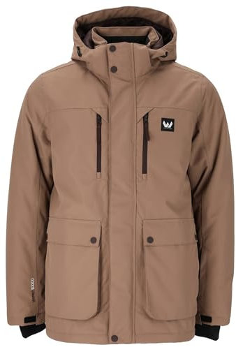 WHISTLER Weather Report Herren Skijacke Cargo M rubber braun - S