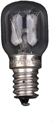 Rufevee Bombilla de Alta Temperatura Grado T22 microondas Horno Bombillas tungsteno filamento Vapor lámpara Bombillas Sal Bombilla