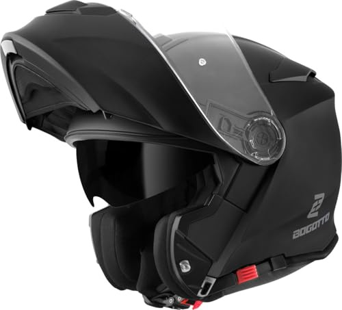 Bogotto H271 Klapphelm, schwarz matt, S