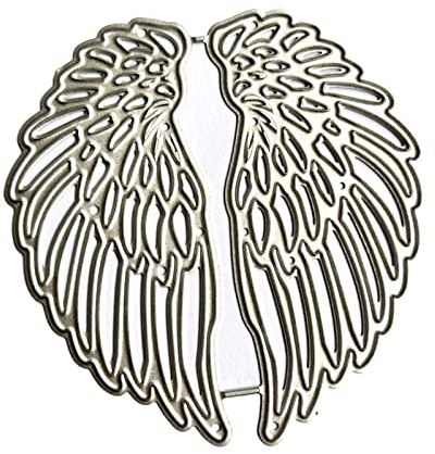 CYILPR Metall Stanzformen, Flügel, Metall Stanzformen, Scrapbooking, Schablone, Karte, Prägung, Fotoalbum, Vorlage, Form, Dekoration, Basteln