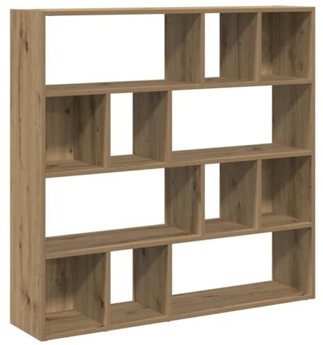 vidaXL Bücherregal/Raumteiler Artisan-Eiche 105x24x102 cm