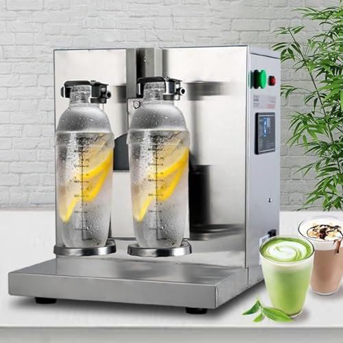 XNXYSMKJ Automatic Milk Tea Shaker Machine,Electric Milk Frother Milkshake Machine Cocktail & Drink Mixer,Swing Evenly,for Juice Coffee
