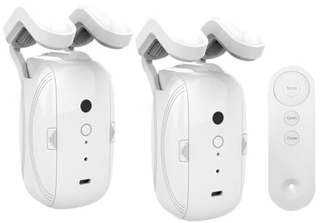 Robot rideau électrique intelligent – Ouvre-boîte automatique avec contrôle par application et prise en charge Alexa, moteur haute performance pour un fonctionnement chronométré, gadget amélioré pour