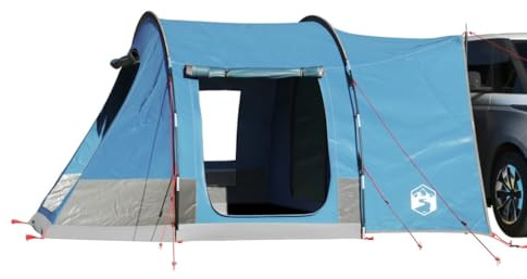 Homgoday Camping Awnings, Waterproof Car Tent for 2-Person, Polyester with PU Coating, Easy Setup with Robust Rods and Webbing Straps, Convenient Electrical Cord Access for Camping Holidays, Festivals