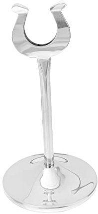 NOLITOY Soporte Para Tarjetas De Mesa y Números De Mesa Acero Inoxidable u Forma Antideslizante Resistente Para Restaurantes Eventos Buffet Juegos De Cartas