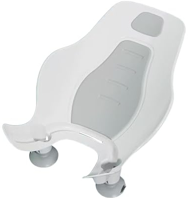 Transat de Bain Pliant, Baignoire de Voyage, Baignoire pour bébé, accessoires de bain, chaise longue de bain pliable en silicone, Doux et Confortable pour Nouveau-né, Gar?on et Fille (B)