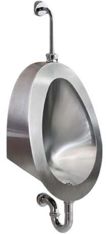 LJTHUU Urinarios para Hombres, urinarios de Acero Inoxidable 304, urinarios creativos de Pared, urinarios de baño, para escuelas, Lugares públicos, Uso doméstico/Comercial.