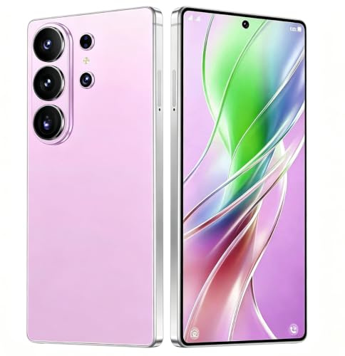 MTGud 4G Smartphone, 6.6 Écran HD, 4GB+32GB Extensible à 256GB, Caméra 13MP+21MP, Android 12, Déverrouillage Facial/WiFi/GPS/OTG USB/Stylet intégré (Pink)