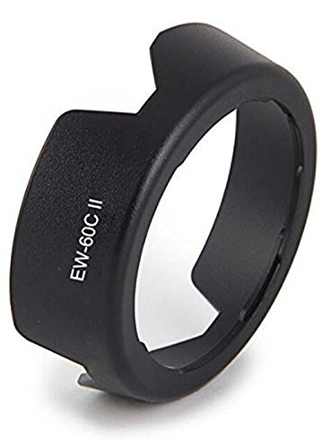 EW60C II Paraluce Tipo EW-60C 2 per Obiettivo Canon EF-S 18-55mm f/3.5-5.6 EF 28-90mm f/4-5.6 II USM e EF 28-80mm f/3.5-5.6 V USM - Adaptout marca francese
