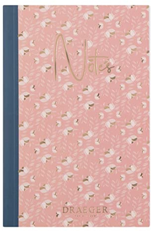 Draeger Paris - Carnet à Points - Format A6 - Corail
