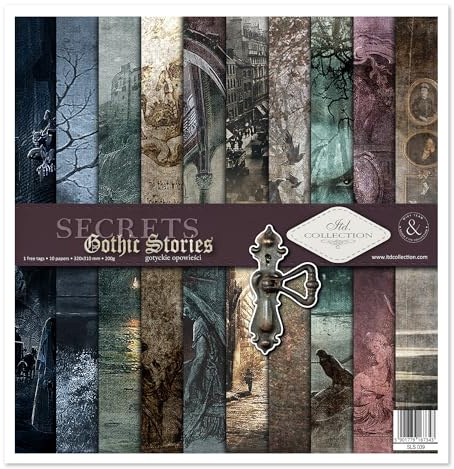 ITD Collection - Decoupage Papier - Decopatch Papier 310 x 320 mm - Scrapbooking - Dekorpapier für DIY Alben Bullet Journals (SLS039)