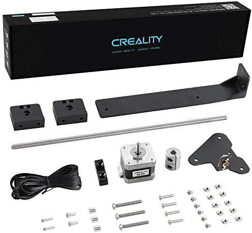 Creality Offizielles Ender 3 Dual Z-Axis Upgrade Kit (42-34 Schrittmotor enthalten) für Ender-3, Ender-3S, Ender 3 Pro, Ender 3 V2, Ender 3 Neo, Ender 3 V2 Neo 3D Drucker