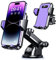 VANMASS Handyhalterung Auto Lüftung Elegantes violett Handy Halterung Auto 4 in 1 Handyhalter Auto Saugnapf 100% Kratzschutz Smartphone Halterung Auto für iPhone 15 Samsung Huawei Mate 60 pro LG usw