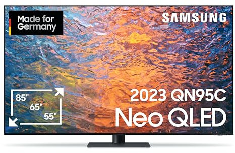 Samsung Neo QLED 4K QN95C 55 Zoll Fernseher (GQ55QN95CATXZG), Neo Quantum HDR+, Infinity One Design, Neural Quantum Prozessor 4K [2023]