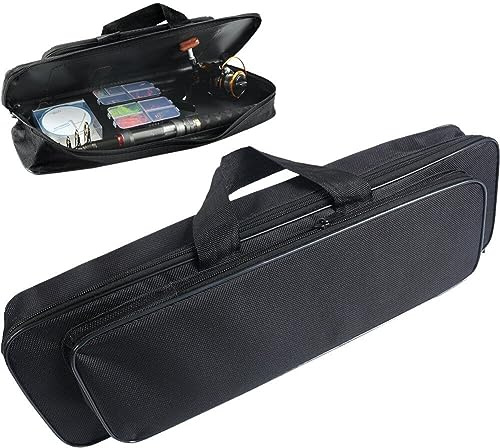 Vepoty Outdoor Angelrute Lagerung Tasche Tragen-beständig Angelausrüstung Tackle Tasche Tragbare Angelrute Werkzeuge Lagerung Tasche