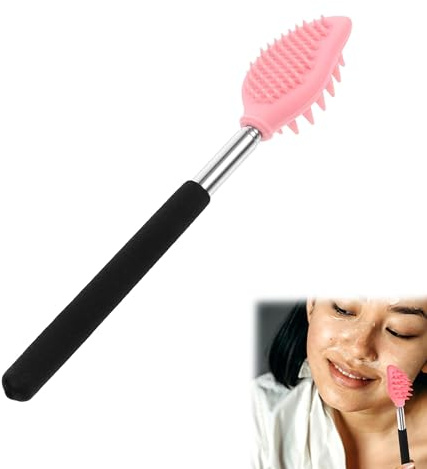 paquete de espalda telescópicos para hombres y mujeres, cabezal de rascado suave, mango antideslizante, práctico y seguro