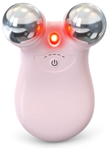 Hunvva Microcurrent Facial Device,Latest Red Light Technology,Enhances The Ability to Lift The Face and Tighten The Skin,Facial Wrinkle Equipment,Smart Photon Micro-Current Device,Model:EP-300.