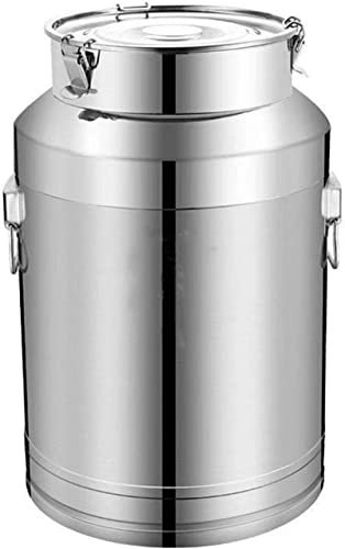 Generisch Milchkannen mit 16 Kapazitäten für den Bauernhof, Weineimer aus 201 Edelstahl, Milchbehälter, Eimer, Milchtransportfässer, Tragekrug, Flasche, luftdichter Vorratsbehälter mit versi