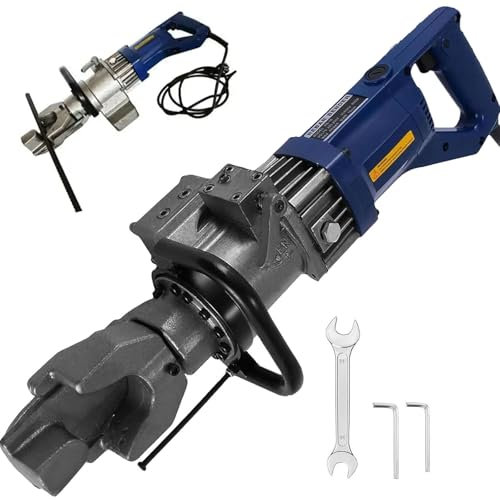 900W Rohrbiegegerät, Elektrischer hydraulischer Bewehrungsbieger, Biegen von bis zu 4–16mm innerhalb von 5 Sekunden, Biegemaschine mit Werkzeugkoffer-Ölkanne