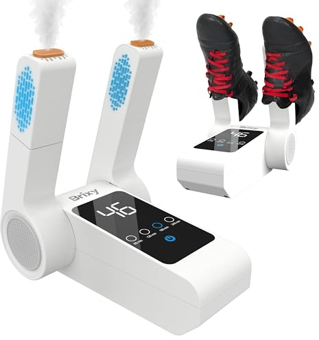 Brixy Schuhtrockner & Schuhauffrischer – Ozon – Trocknungsfunktion – Schuhtrockner Fresh – Shoe Dryer – Weiß
