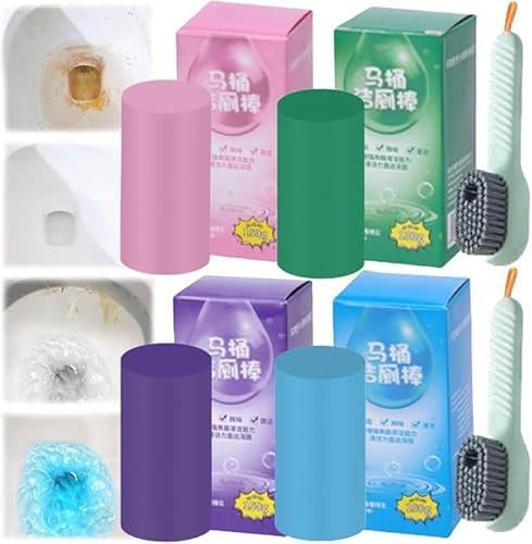 Bâton de nettoyage de toilettes détartrant concentré amélioré Bâton de nettoyage de toilettes détartrant concentré haute efficacité Nettoyage des toilettes Bâton de nettoyage de toilettes détartrant p