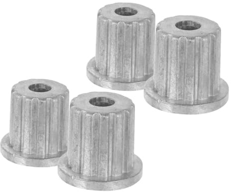 Angoily Waschmaschinen Ersatzteile 4stücke Metall Waschmaschinenauflage 50x60 für Automatische Waschmaschine Einfache Montage Hohe Kompatibilität