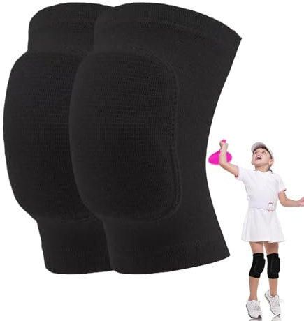 FAQUSA Volleyball Knee Pads for Women Men Youth Kids, Knee Brace for Basketball Soccer Football Dance Yoga Tennis Running Cycling Workout Climbing (Small)