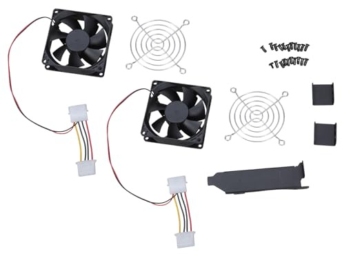 Yjcnelcr Graphics Card Fan Slot Graphics Card Coolers Video Card Coolers VGA Coolers for Enhances Cooling &Noise