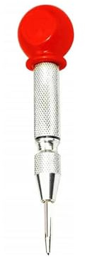 GZHXF Automatic Center Punch Glass Breaker Window Puncher Bit Center Punch Eyelet Automatic Spring Impact Punch Woodworking Tools