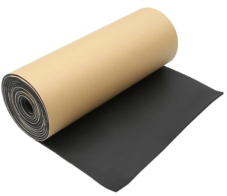 Tapis Isolant Thermique Tapis Insonorisant 4 Mm 18 Pi² Coussin D'isolation Thermique Universel 420 X 40 Cm Portière Voiture Amortisseur Sol Mousse Auto-adhésive 1 Rouleau(420x40cm 4mm Tape)