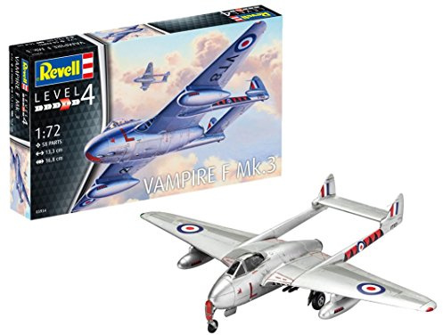 Revell 03934 - Modellbausatz - Vampire F Mk.3 im Maßstab 1:72