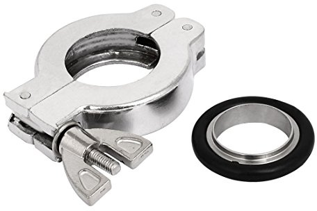 Aexit KF25 Aluminium Vacuum Fitting Wing Nut Flange Quick Clamp w Centering Ring (992aa9ec1bd13671ff756ea0739216b6)