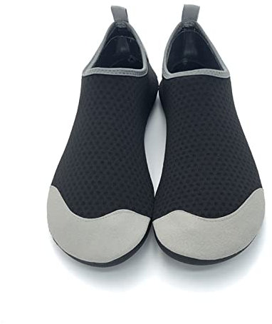 Watschuhe, Strandschuhe, Wasserski, Schwimmschuhe, schnelltrocknende Schuhe, Tauchschuhe für Männer und Frauen(schwarz,XXL)