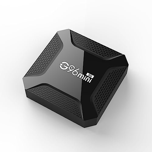 CHROX Android 13.0 TV Box, G96mini Set Top Box 4GB RAM 64GB ROM BT5.0 Soporte Dual WiFi 2.4G/5.8G, 1000M Ethemet, 4K/8K Ultra HD Android Box, con Cable HD Y Control Remoto,4gb+32gb