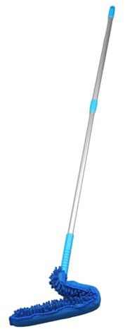 Kit de Limpieza para Ventilador de Techo, Plumero de Microfibra de Chenilla con Cuchilla, Largo de 56 Pulgadas, Uso para Quitar el Polvo de Zócalos de Ventilador de Techo,