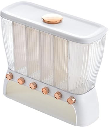 FytStycale Cereal Dispenser Rice Candy Dispenser Machine Food Storage Container Dry Food Dispenser for Beans