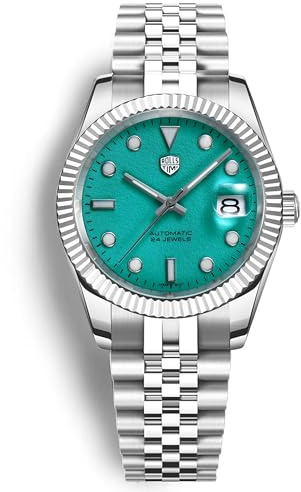 RollsTimi Herrklockor, lyxiga automatiska klockor för män, NH35A, rörelse, 10 bar, vattentät, självlysande, safirglas, rostfritt stål, armband, affärer, arbete, sport, vardagsklädsel, klockor,