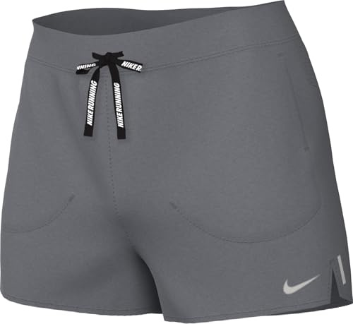 Nike Flex Stride löparshorts för män med trosor (ca 12,5 cm), rökgrå/rökgrå/reflekterande silv, CJ5453-085, L