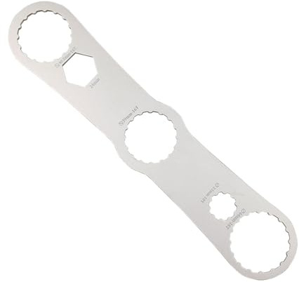 HOUSON Fahrrad Centerlock Werkzeug, Tretlager-Werkzeug Edelstahl Innenlager-Schlüssel Montageschlüssel für Fahrradreparaturen GK-BB02