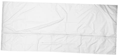 Alipis Joint D’étanchéité pour Climatiseur Mobile, Tissu Blanc Amovible, Installation Facile pour Fenêtre et Porte Coulissante, 1 Set