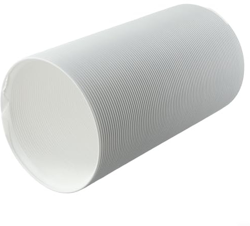 Tubo di scarico per condizionatori d'aria portatili, lunghezza 1 5 m, con filo di acciaio da 15,2 cm di diametro