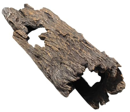 VICASKY Tronc Arbre Aquarium Décoratif Résine Souche De Tronc Aquarium Artificielle pour sous-Marin