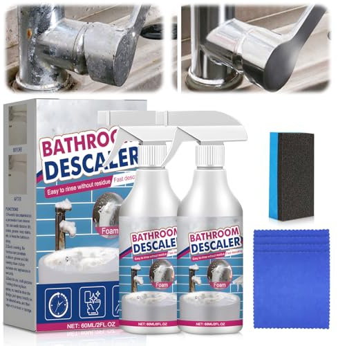 Eliminador de manchas para manchas resistentes,limpiador multifuncional 2025,desincrustante wc inodoro,limpiador baño,alcantarillado,limpiador para cristal(2pcs)