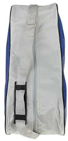 getuse Grande borsa universale per pattini a rotelle, impermeabile, in tessuto Oxford, con tracolla regolabile, porta attrezzi blu senza logo