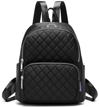 Suweir Rucksack Damen Klein Elegant Damenrucksack Kleiner Cityrucksack Tagesrucksack Wasserdicht Rucksacktasche Modern Backpack Women Arbeitsrucksack für Reisen, Arbeit, Schule, Freizeit
