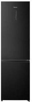 Hisense RB440N4AFD Frigorifero Combinato Total No Frost, Black, Classe D, 336L, 36db, Porta reversibile, Motore Inverter