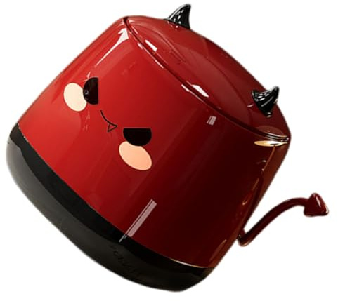 Toyvian Mini Schreibtisch Mülleimer Mit Deckel Klein Für Arbeitsplatte Winziger Abfalleimer Für Arbeitsplatte Niedlicher Schreibtisch Mülleimer Mini Abfallkorb