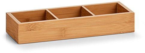 Zeller Ordnungsbox, Bamboo, Natur, 28 x 10,2 x 4,5 cm, 13335