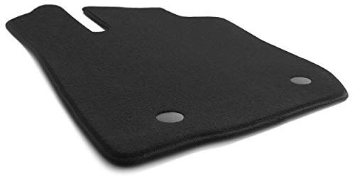 kh Teile Fahrermatte Sandero II & Stepway ab 2012 Original Qualität Fußmatte Fahrerseite, Velours schwarz