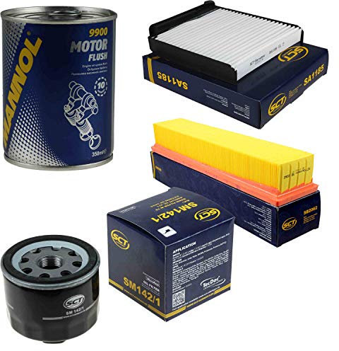 Original SCT Inspektionspaket Filter Set + Motor Flush Motorspülung 11583608